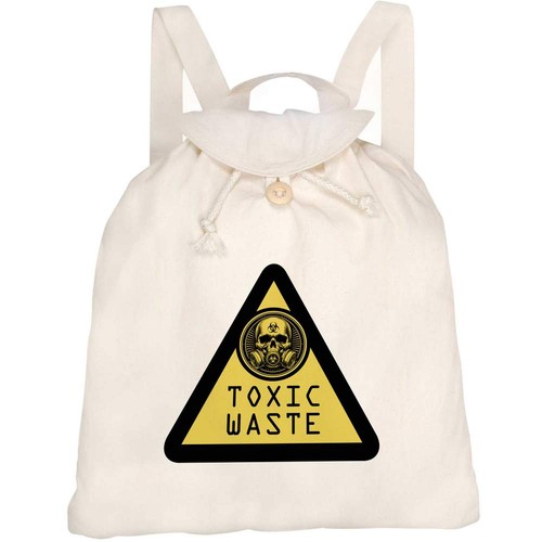 Toxic waste warning sign - 'toxic,