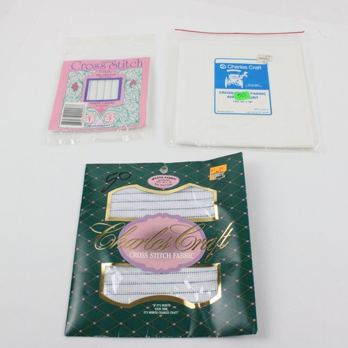 Lot cross stitch fabric - 3,