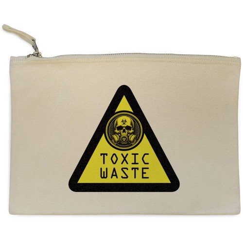 Toxic waste warning sign - 'toxic,