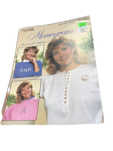 Cross stitch pattern monograms - cross,